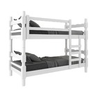 Beliche Madeira Maciça - Vira 2 Camas - Com Colchões Inclusos