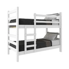 Beliche Madeira Maciça - Vira 2 Camas - Com Colchões Inclusos