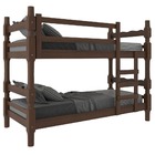 Beliche Madeira Maciça - Vira 2 Camas - Para Colchão 78/88 X