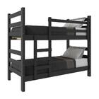 Beliche Madeira Maciça - Vira 2 Camas - Para Colchão 78/88 X