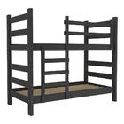 Beliche Madeira Maciça - Vira 2 Camas - Para Colchão 78/88 X