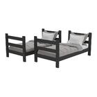 Beliche Madeira Maciça - Vira 2 Camas - Para Colchão 78/88 X