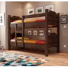 Beliche Madrid Com Grades De Proteção E Cama Removível - Café