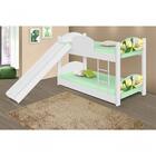 Beliche Mini Cama Casal Dinossauros Com Escorregador