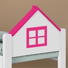 Beliche Mini Cama Casinha Menina Moça Com Escorregador E Colc