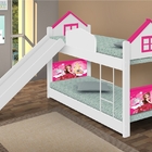 Beliche Mini Cama Casinha Princesa Com Escorregador