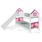 Beliche Mini Cama Casinha Princesa Com Escorregador