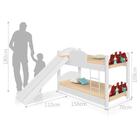 Beliche Mini Cama Circo Com Escorregador