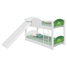 Beliche Mini Cama Com Escorregador Copa Futebol Gramado