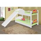 Beliche Mini Cama Com Escorregador Copa Futebol Meninos