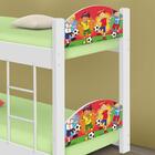 Beliche Mini Cama Com Escorregador Copa Futebol Meninos