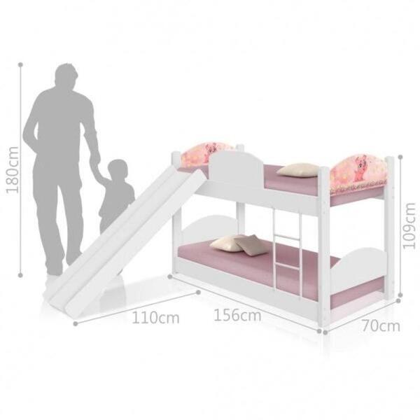 Beliche Mini Cama Com Escorregador Pig