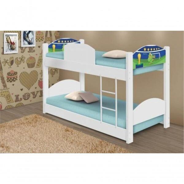 Beliche Mini Cama Copa Do Mundo Brasil Com 2 Colchões