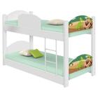 Beliche Mini Cama Dinossauro Com 2 Colchões