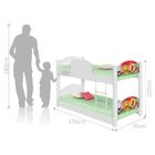 Beliche Mini Cama Futebol Meninos Com 2 Colchões