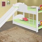 Beliche Mini Cama Futebol Meninos Com Escorregador E Colchões