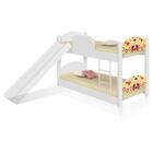 Beliche Mini Cama Joaninha Com Escorregador E Colchões