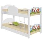 Beliche Mini Cama Mundo Das Fadinhas Com 2 Colchões
