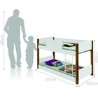 Beliche Mini Cama Valentina Branco E Mel