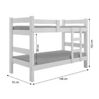 Beliche Moderna Que Vira 2 Cama De Solteiro Para Pousada Cor