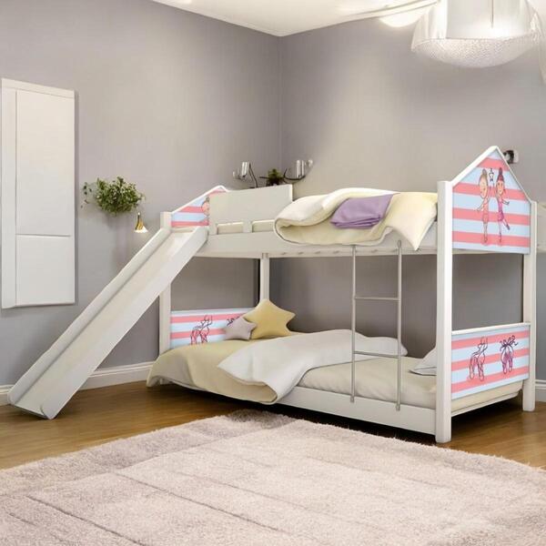 Beliche Montessoriana Bailarinas Com Escorregador