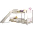 Beliche Montessoriana Casa Balanço Rosa Com Escorregador