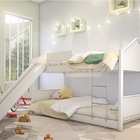 Beliche Montessoriana Casa Branco Neve Com Escorregador