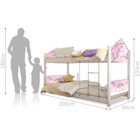 Beliche Montessoriana Casa Unicórnio Com Colchões