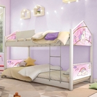 Beliche Montessoriana Casa Unicórnio Com Colchões