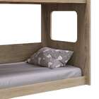 Beliche Montessoriana Casinha - Carvalho/Amarelo