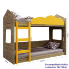 Beliche Montessoriana Casinha - Carvalho/Amarelo