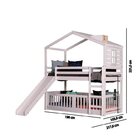 Beliche Montessoriana Divertida Com Escorregador, Janela E Te