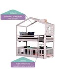 Beliche Montessoriana Divertida Rn 125cm Com Janela E Telhado