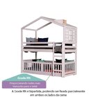 Beliche Montessoriana Divertida Rn 125cm Com Janela E Telhado