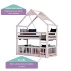 Beliche Montessoriana Divertida Rn 125cm Com Telhado Inclinad