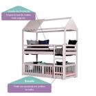 Beliche Montessoriana Divertida Rn Altura 125cm Com Telhado