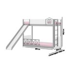 Beliche Montessoriana Garden C/escorrega E Grade X Dupla Casa