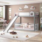 Beliche Montessoriana Garden Rn C/ Escorregador Bco/cinza –