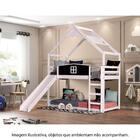 Beliche Montessoriana Lousa Divertida Com Telhado Lua E Esco