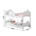 Beliche Montessoriana Nuvem Infantil Marina Juvenil - Branca