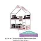 Beliche Montessoriana Prime Rn Com Telhado Inclinado Lua Casa