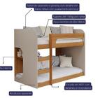 Beliche Montessoriana Solteiro 1 Prateleira 100% Mdf Acabamen