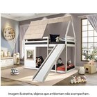 Beliche Montessoriano Cabana Noopy Com Escorregador Casatema