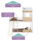 Beliche Montessoriano Club House Wood Com Escorregador Casate