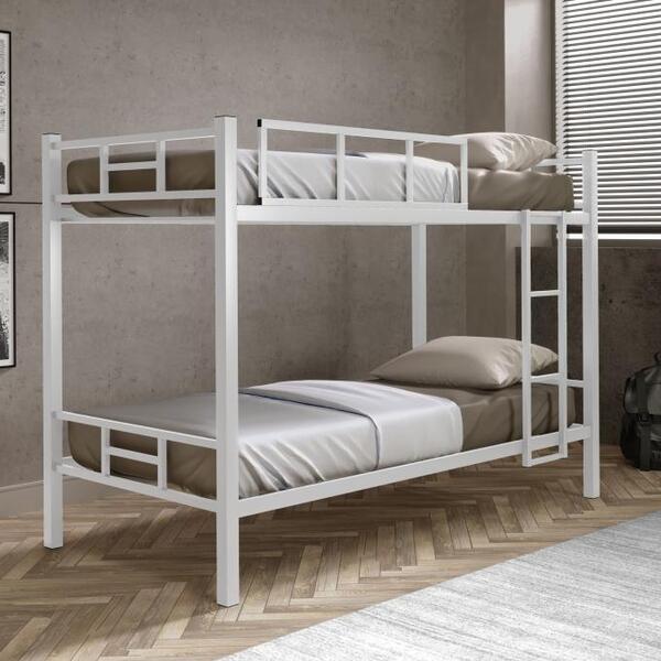 Beliche Navegantes Estilo Industrial Reforçada Aço Branco