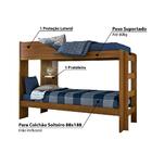 Beliche Nina Com Prateleira Interna - Rústico