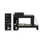 Beliche Para Colchão 78x188cm Com 1 Porta E Sapateira Com Esp