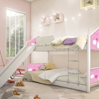 Beliche Prime Casa Juvenil Nuvem Menina Com Escorregador