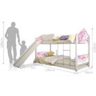 Beliche Prime Casa Juvenil Unicórnio Com Escorregador