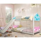 Beliche Prime Casa Solteiro Nuvem Menino Menina E Escorrega